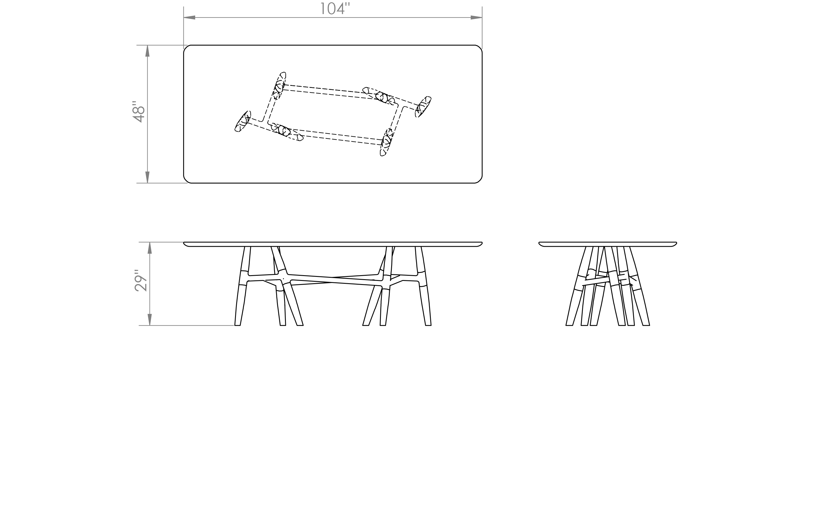 CLNY-TB-01 – Atlas Dining Table