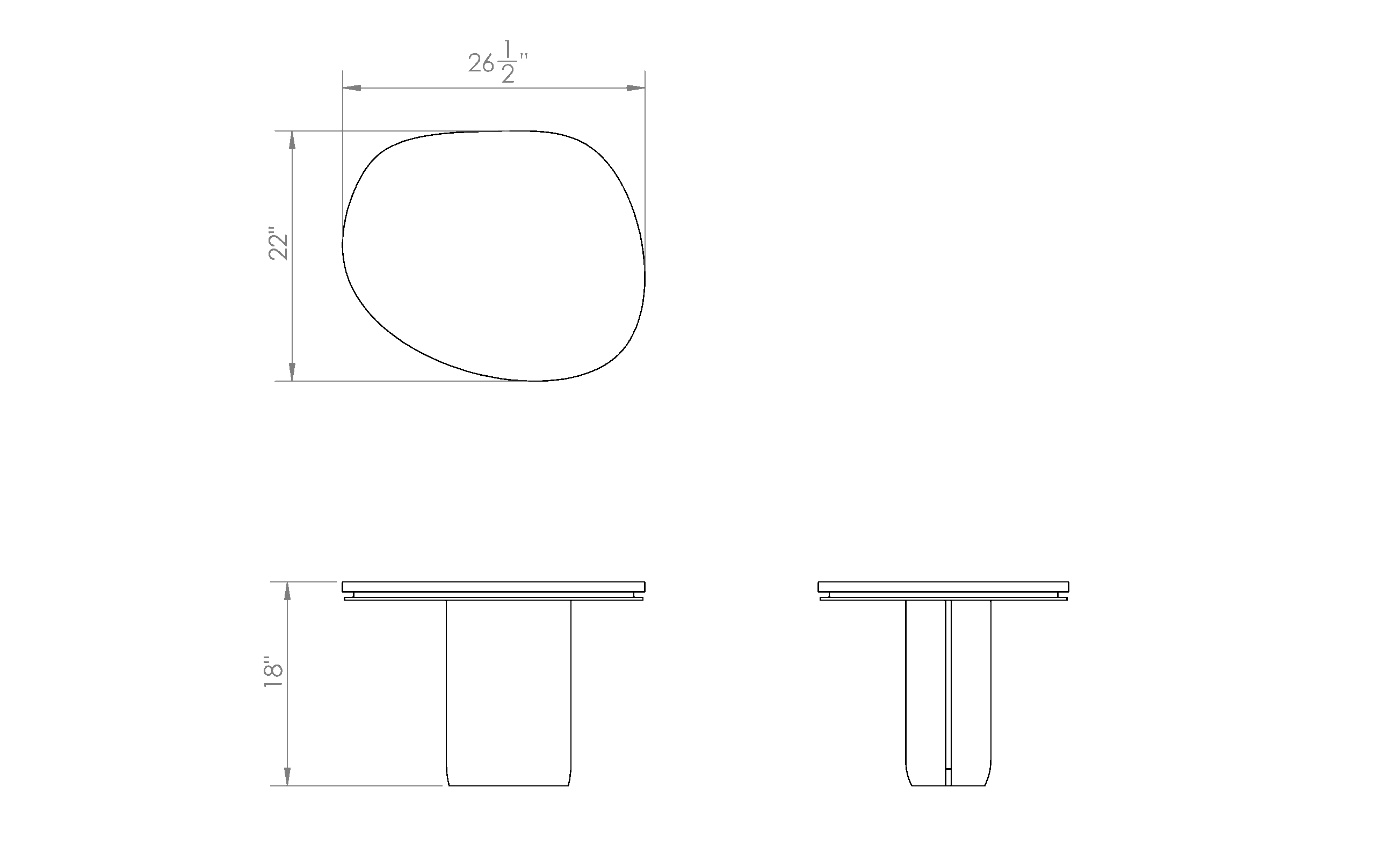 Desiron Satelite Table