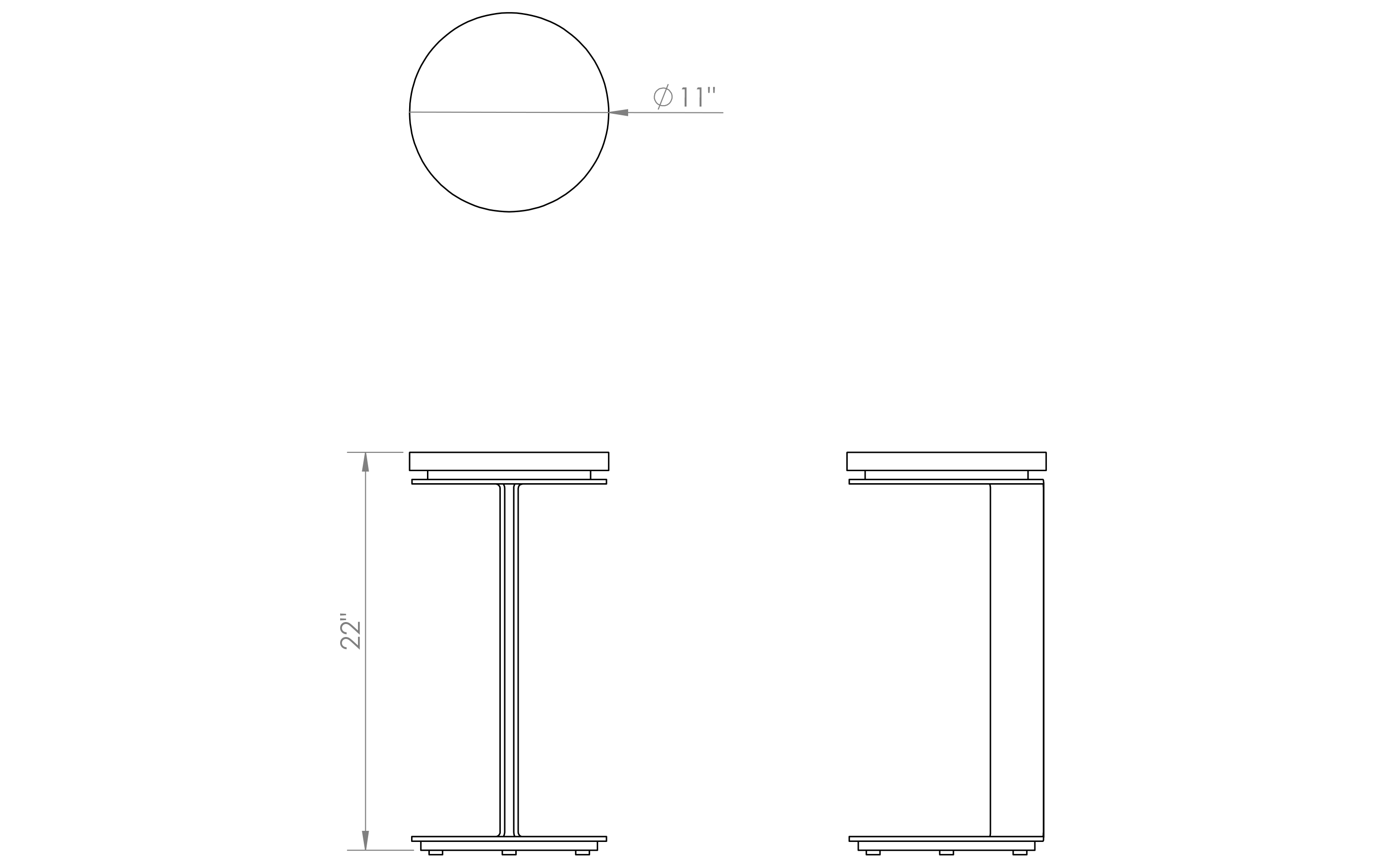 Desiron Spot Table Round