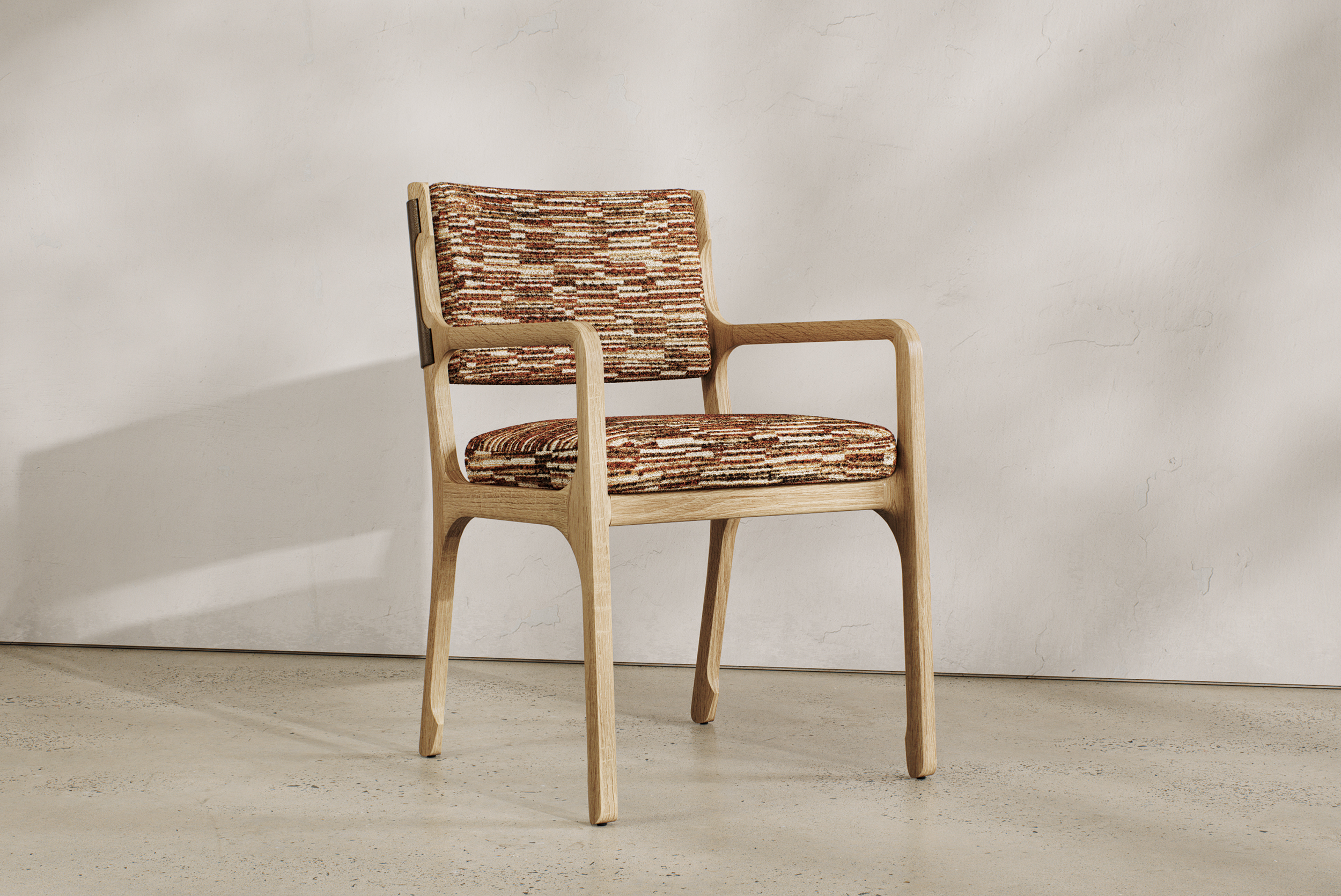 Horizontal Setup Chair Arm Front